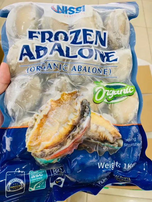 Túi bào ngư Nissi 1kg đông lạnh